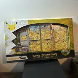 Pokemon TCG Celebrations Pikachu V-UNION Box 25th Anniversary New and Sealed 820650809156 - Image 1