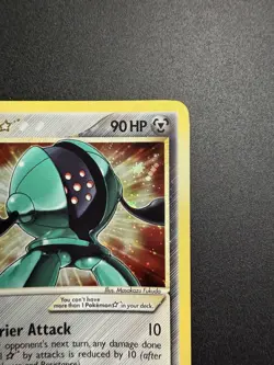 Pokemon Registeel Gold Star 92/92 EX Legend Maker Holo Ultra Rare 2006 - Image 3