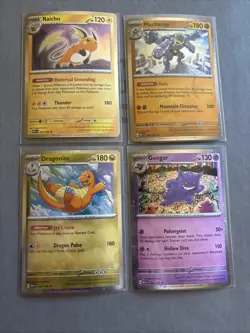Pokemon TCG Sam's Club 151 4 Mini Tin Promos NM Sleeved And Top Loaded Cosmos - Image 2