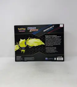 Pokemon TCG Sword & Shield Crown Zenith Regieleki V Collection Sealed Box - Image 3