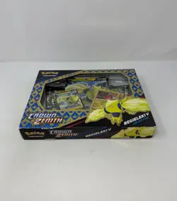 Pokemon TCG Sword & Shield Crown Zenith Regieleki V Collection Sealed Box - Image 5