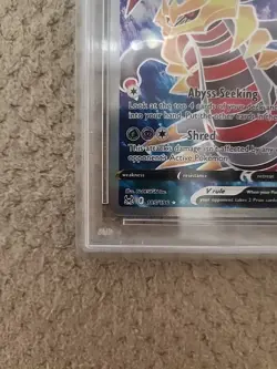 Pokemon Giratina V 185/196 Lost Origin Ultra Rare Graded PSA 10 Gem Mint - Image 4