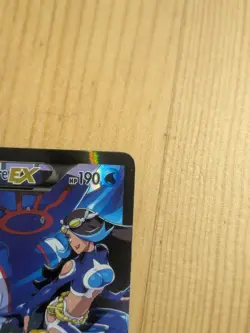 2015 Pokemon XY Double Crisis Full Art Team Aqua's Kyogre EX 6/34 Holo Foil Dmg - Image 5