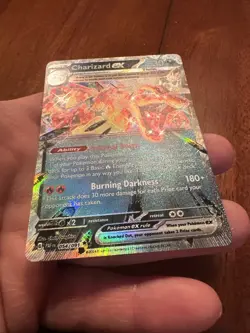 Pokemon TCG Paldean Fates Charizard ex 054/091 Double Rare - NM/M - Image 2