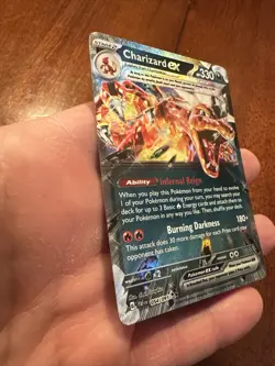 Pokemon TCG Paldean Fates Charizard ex 054/091 Double Rare - NM/M - Image 5
