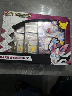 Pokemon 25 anniversary Celebrations Dark Sylveon V Collection Box New & Sealed - Image 1
