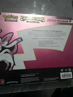 Pokemon 25 anniversary Celebrations Dark Sylveon V Collection Box New & Sealed - Image 2
