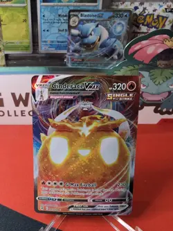 Cinderace VMAX 045/264 Full Art Ultra Rare SWSH Fusion Strike 45 Pokemon 2021 NM - Image 1