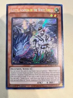 YuGiOh - Elzette, Azamina of the White Forest (SR) SUDA-EN008 - Image 1