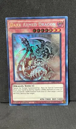 Dark Armed Dragon (Ghost Rare) GFP2-EN179 Ghosts from the Past: the 2nd Haunting - Image 1