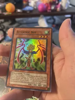 Eccentric Boy DP09-EN014 Super Rare 1st Edition NM Yugioh Free Shipping - Image 1