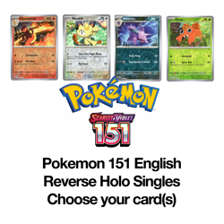 Choose Your Card! - Pokemon Scarlet and Violet 151 - Reverse Holo - US SELLER - Image 1