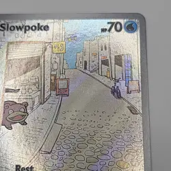 Pokemon TCG Slowpoke 204/198 Illustration Rare Card, Scarlet Violet Base - Image 3