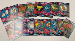 Pokemon: Burger King POKETRIVIA Card Set (of 17) • 1999 • - Image 1
