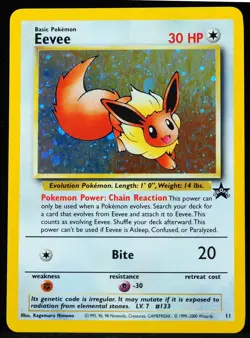 Eevee #11 Black Star Promo NM/M Pokemon Card - Image 1