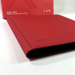 Vault X 12 Pocket RED Zip Premium Trading Card Binder 480 - Image 5