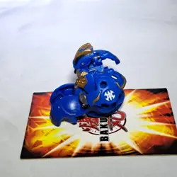 Bakugan Battle Brawlers Aquos Aerogan 850G + Random Card Anime Toy - Image 2
