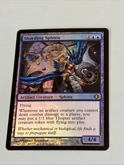 Sharding Sphinx 55 Shards of Alara FOIL MTG TCG CARD NM - Image 1
