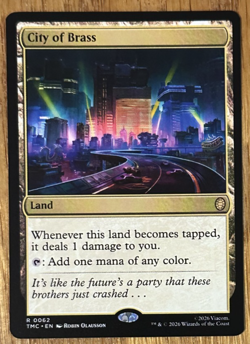 MTG Teenage Mutant Ninja Turtles Eternal-Legal, City of Brass - Image 1