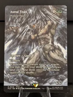 Astral Titan - Primeval Titan (Showcase) Final Fantasy: Through the Ages Regular - Image 1