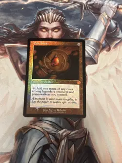 Mox Amber The Brothers' War: Retro Frame Artifact Foil NM - Image 1