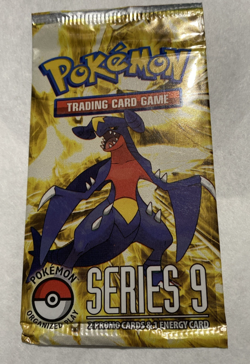 Pokemon League POP Series 9 Booster Pack Rare Out of Print Factory Sealed NEW - Image 1