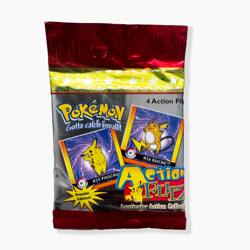 1999 Pokemon Artbox Action Flipz Premier Edition Factory Sealed Booster Pack - Image 1