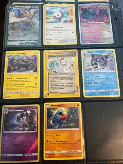 Lot of 8 pokemon TCG Foil Flutter Mane 78/162 E Reader Neo Genisus V Rare Holo - Image 1