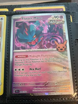 Lot of 8 pokemon TCG Foil Flutter Mane 78/162 E Reader Neo Genisus V Rare Holo - Image 4