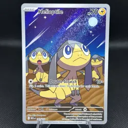 Helioptile 143/132 IR Illustration Rare ME01: Mega Evolution Pokemon TCG - Image 1