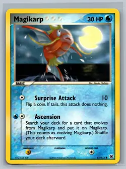 Pokemon TCG Magikarp #67/112 Common CCG EX FireRed & LeafGreen - Image 1