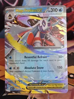 Mega Froslass ex 047/217 NM/M Double Rare Holo ME: Ascended Heroes Pokemon TCG - Image 1