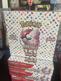 Pokemon TCG Japanese 151 Booster Box NEW/Factory Sealed Early Run SHRINK WRAPPED - Image 1