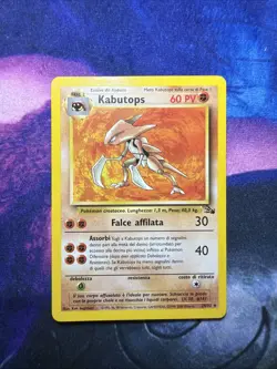 Pokemon Kabutops #24/62 Spanish Base Set Rare LP - Image 1