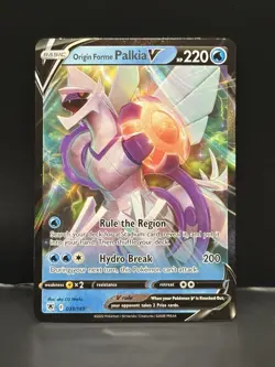 Origin Forme Palkia V 39/189 Ultra Rare Astral Radiance Pokemon TCG Near Mint - Image 1