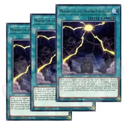 Yugioh Mound of the Bound Creator x 3 - 1st Edition Rare NM - Plus Free Holo - Image 1
