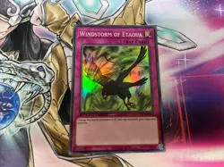 Yu-Gi-Oh! TCG Speed Duel Windstorm of Etaqua STP3-EN011 Near Mint Super Rare - Image 1