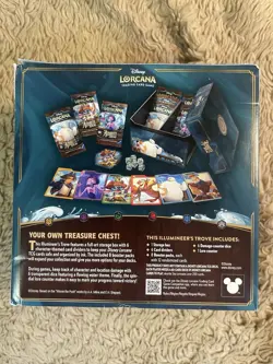 Disney Lorcana: Illumineer's Trove Azurite Sea TCG Factory Sealed - Image 3