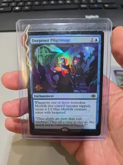 Deeproot Pilgrimage MTG Cards Foil Promo 2023 Magic The Gathering Near Mint Eng - Image 1