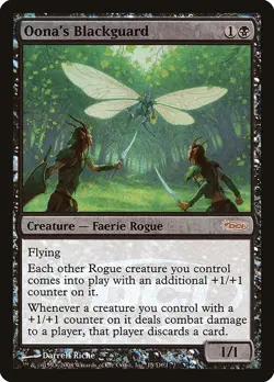 Oona's Blackguard (Gateway) FOIL Promo PLD Creature Special MAGIC CARD ABUGames - Image 1