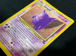 Gengar 5/62 Holo - Pokemon TCG Fossil Rare Card - Image 3