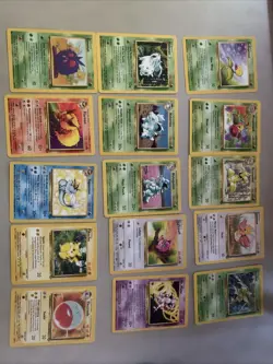 Pokemon TCG Jungle Lot of 42 Cards No Duplicates LP MP Vintage - Image 1