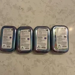 Pokemon Card 4x Scarlet & Violet Prismatic Evolutions Mini Tin SEALED - Image 2