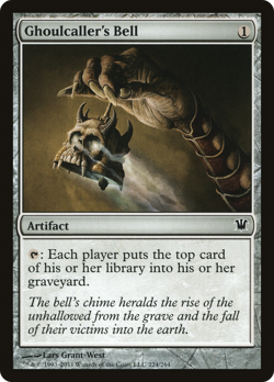 Ghoulcaller's Bell #224 (MP) Innistrad ISD Magic MTG - Image 1