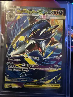 Mega Sharpedo EX 127/094 Me02: Phantasmal Flames SIR Pokemon TCG NM - Image 1