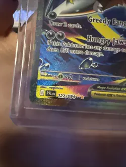Mega Sharpedo EX 127/094 Me02: Phantasmal Flames SIR Pokemon TCG NM - Image 3