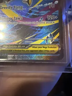 Mega Sharpedo EX 127/094 Me02: Phantasmal Flames SIR Pokemon TCG NM - Image 4