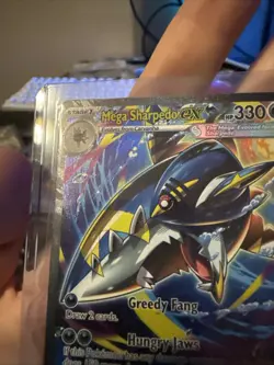 Mega Sharpedo EX 127/094 Me02: Phantasmal Flames SIR Pokemon TCG NM - Image 5