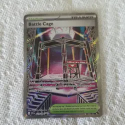 The Pokemon Company Battle Cage Phantasmal Flames Ultra Rare Trainer Holo 116/0… - Image 1