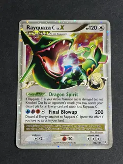 Rayquaza C Lv.X 146/147 Supreme Victors Holo Ultra Secret Rare Pokemon TCG MP+ - Image 1